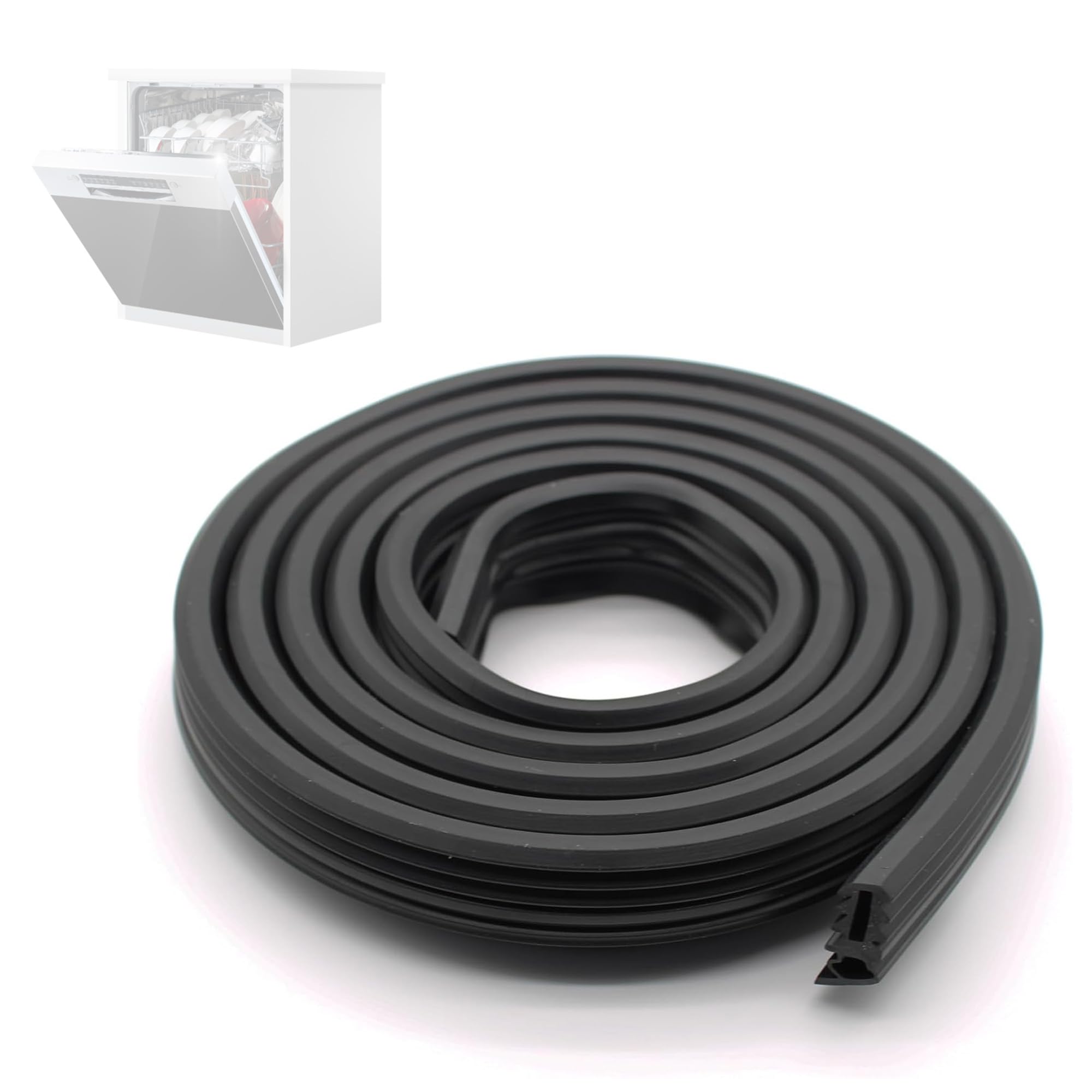 00494772 Dishwasher Door Seal Compatible with Kenmore and Bosch Dishwashers
