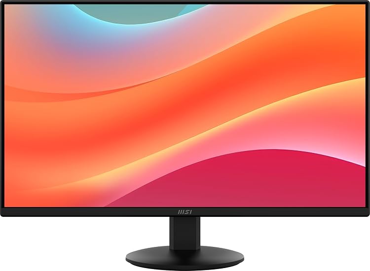 MSI PRO MP272LE 27-Inch FHD IPS Office Monitor 100Hz Adaptive Sync Slim Bezel HDMI DP