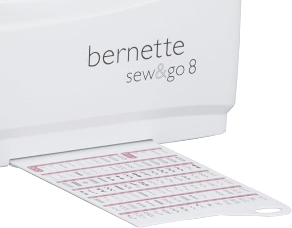 Bernette Patchen Sewing Machine for Quilts, Patchwork and 197 Professional Programmes with 8 in 1 Computer