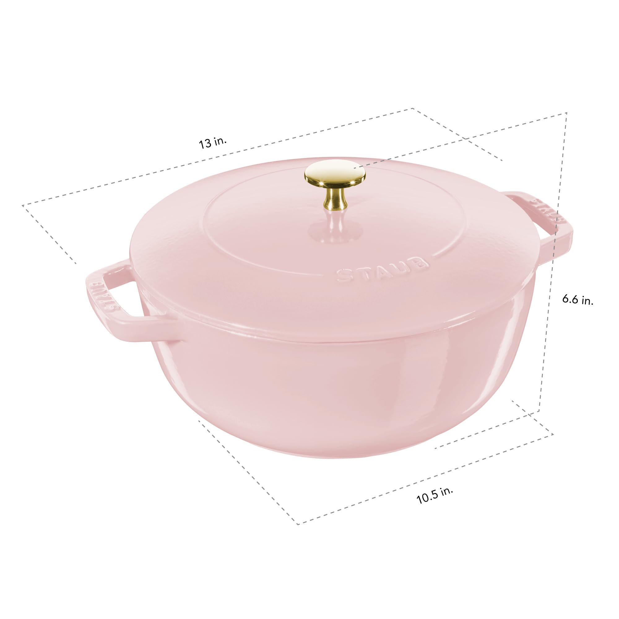 Amazon.com: Staub Cast Iron Essential French Oven, Dutch Oven, 5