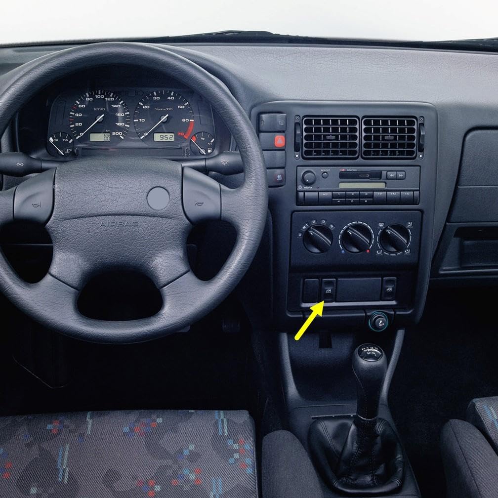Vass41 Sol Ön Kapı Cam Açma Düğmesi Tuşu 6K0959855A Seat İnca ile uyumlu 1996-2003