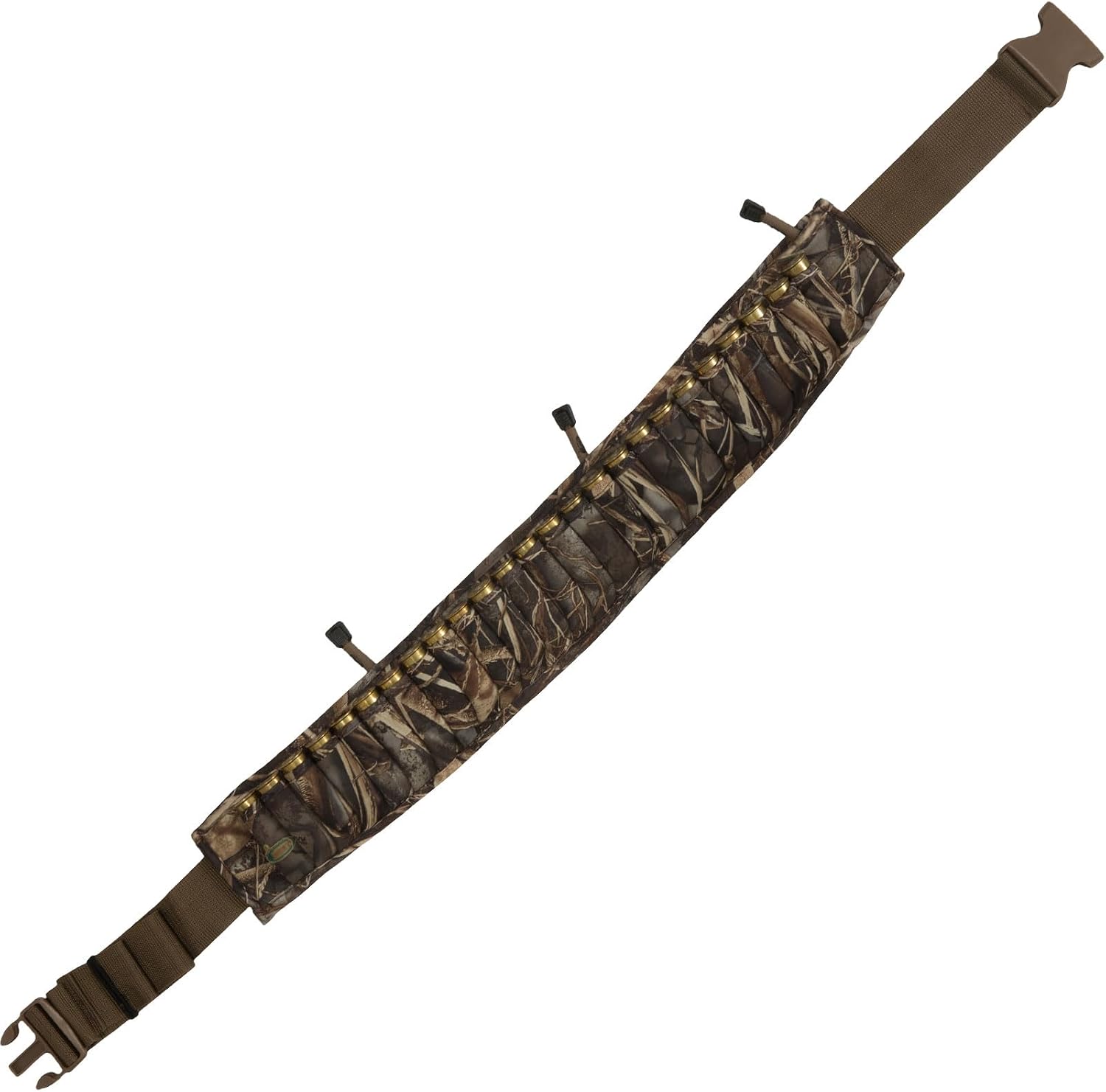 Avery Neoprene Powerbelt - Water-Resistant Camo 3 Compartments Adjustable Quick Release Hunting Belt