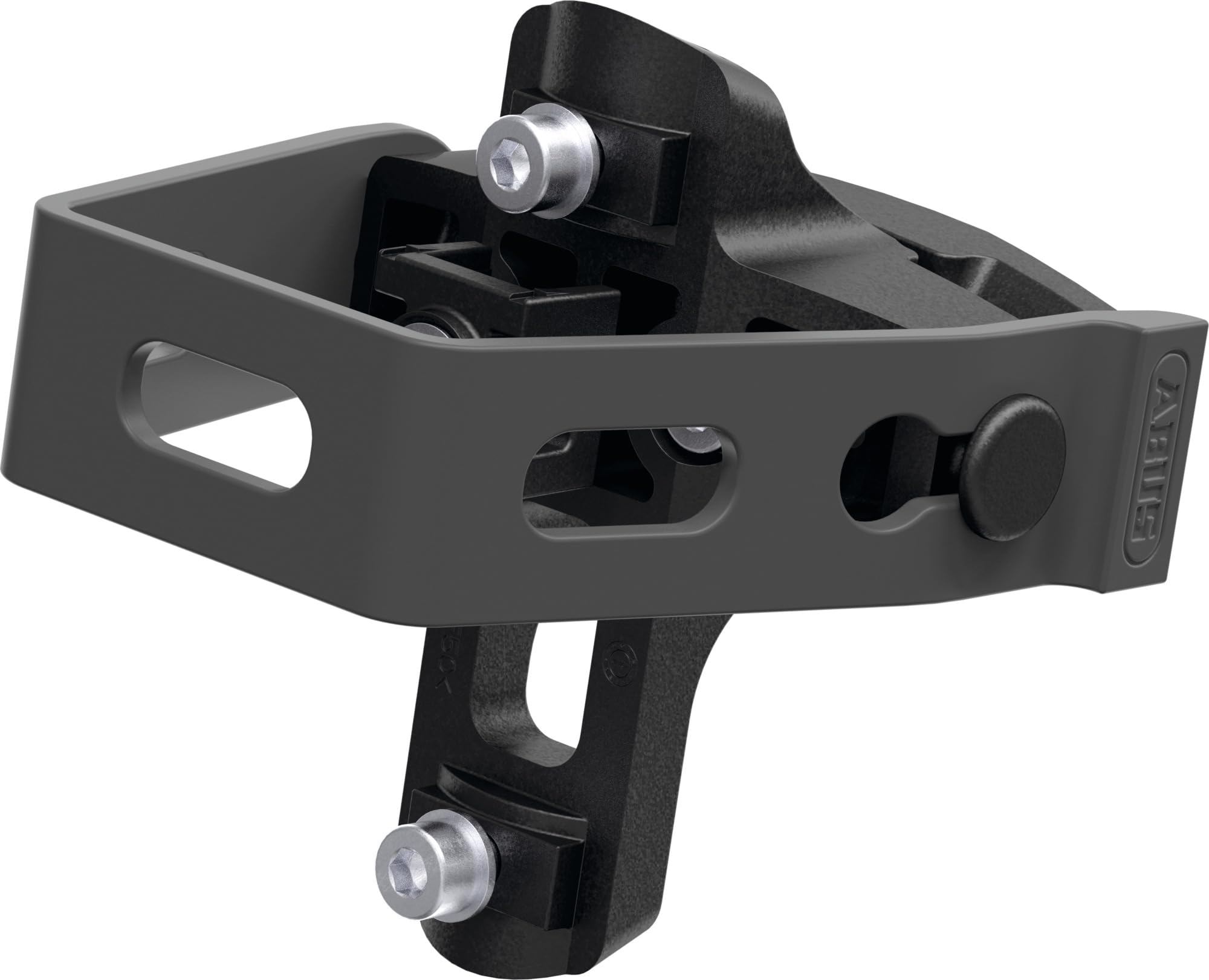 ABUS Adapter for Lock Bracket, SH SF Bordo Saddlefix for Attaching a SH Bracket to the Saddle, Includes Rain Cover for Folding Locks, Black, One Size