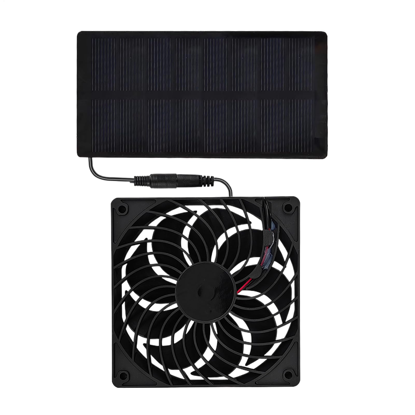 Ventilateur solaire poulailler 0,8W aérateur intérieur extérieur