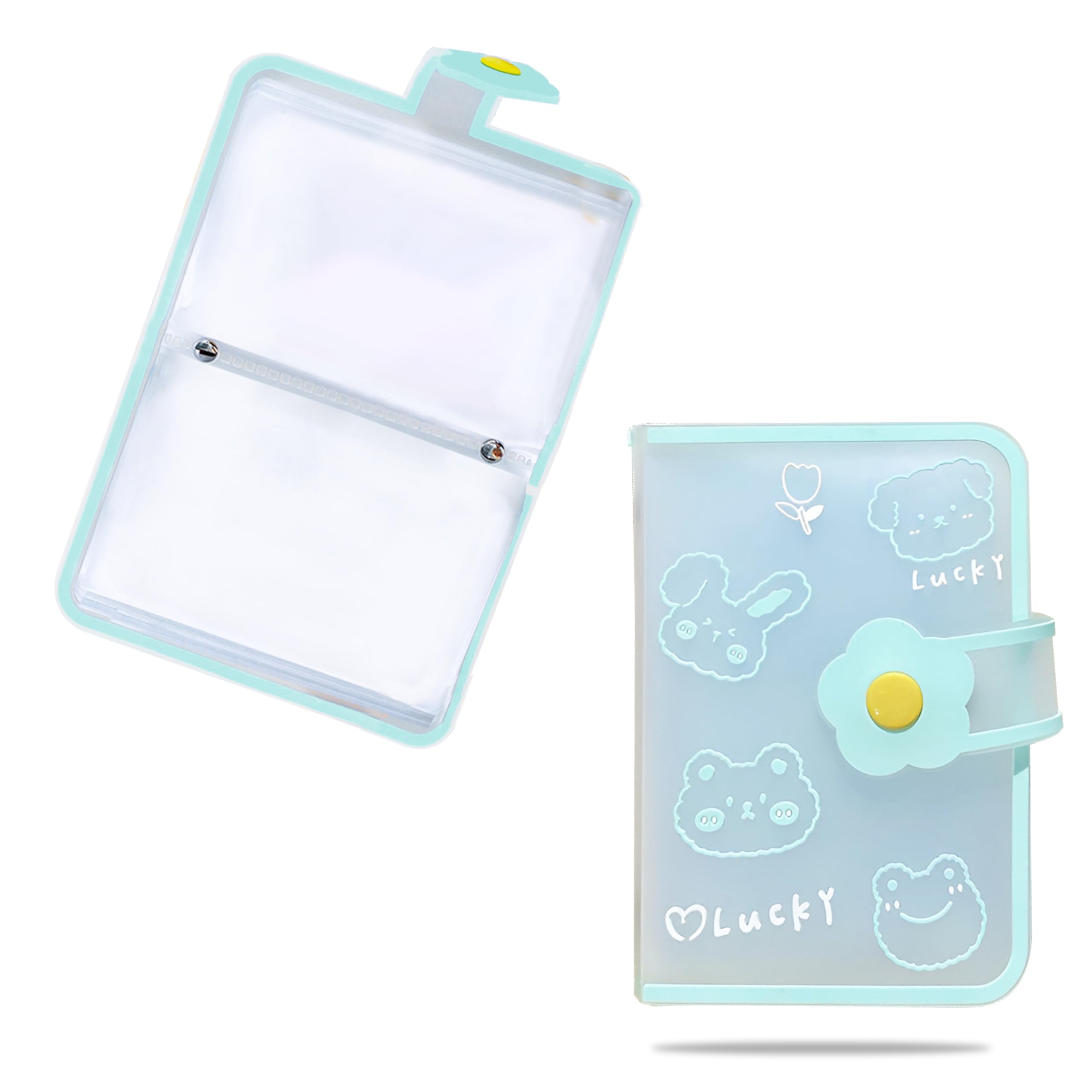 kraptick Card Holder Wallet for Women/Kids - The Ultimate Stylish and Compact Credit Card Holder, Debit Card Holder, ATM Card Holder Organizer for Your Cards (2 Foldable)-picture-38