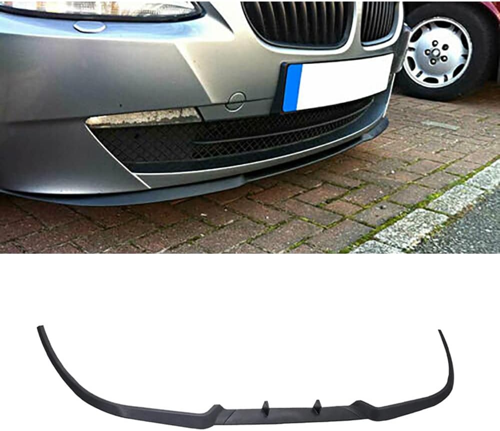 BMW Z4 E85 E86 Cupra R Front Bumper Lip 3 Pcs Black Spoiler