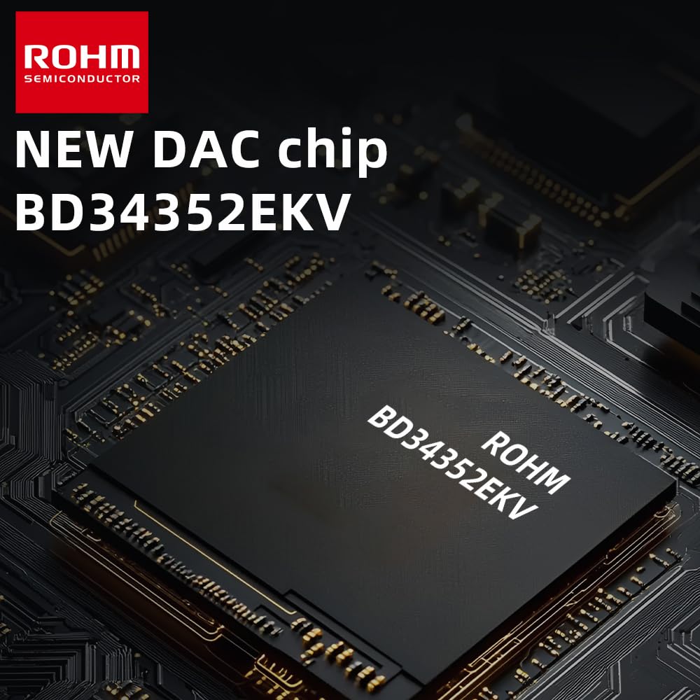 SMSL D1 Audio-Decoder | Faser-/Coaxial-/USB-Eingang | RCA-Ausgang | ROHM BD34352EKV-Chip | 768kHz/32bit-Dekodierung | Kompatibel mit PC, Handy, TV, Headset, Verstärker, aktiven Lautsprechern