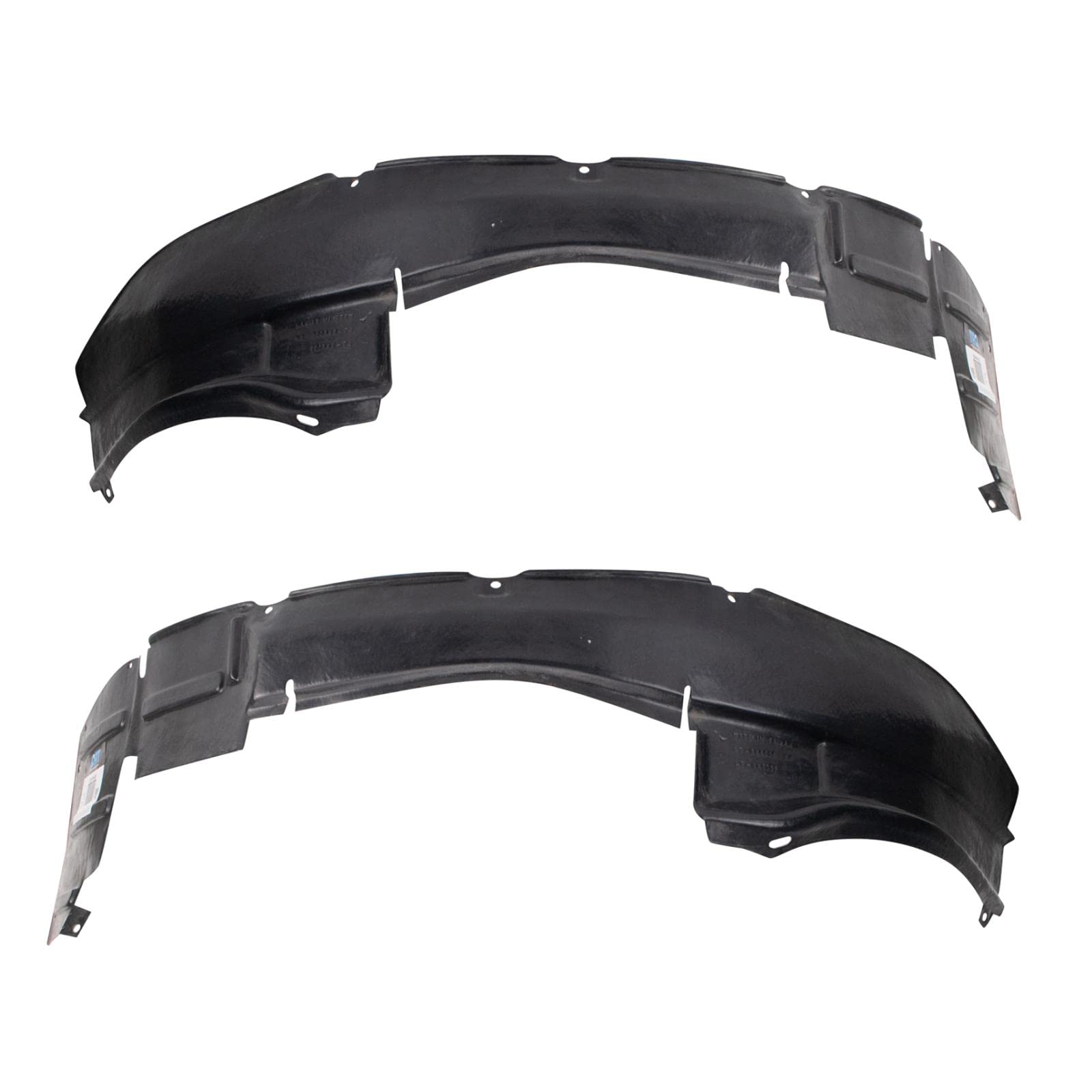 TRQ Inner Fender Liner Set | For 1991-1996 Buick Regal GM1248111 GM1249111