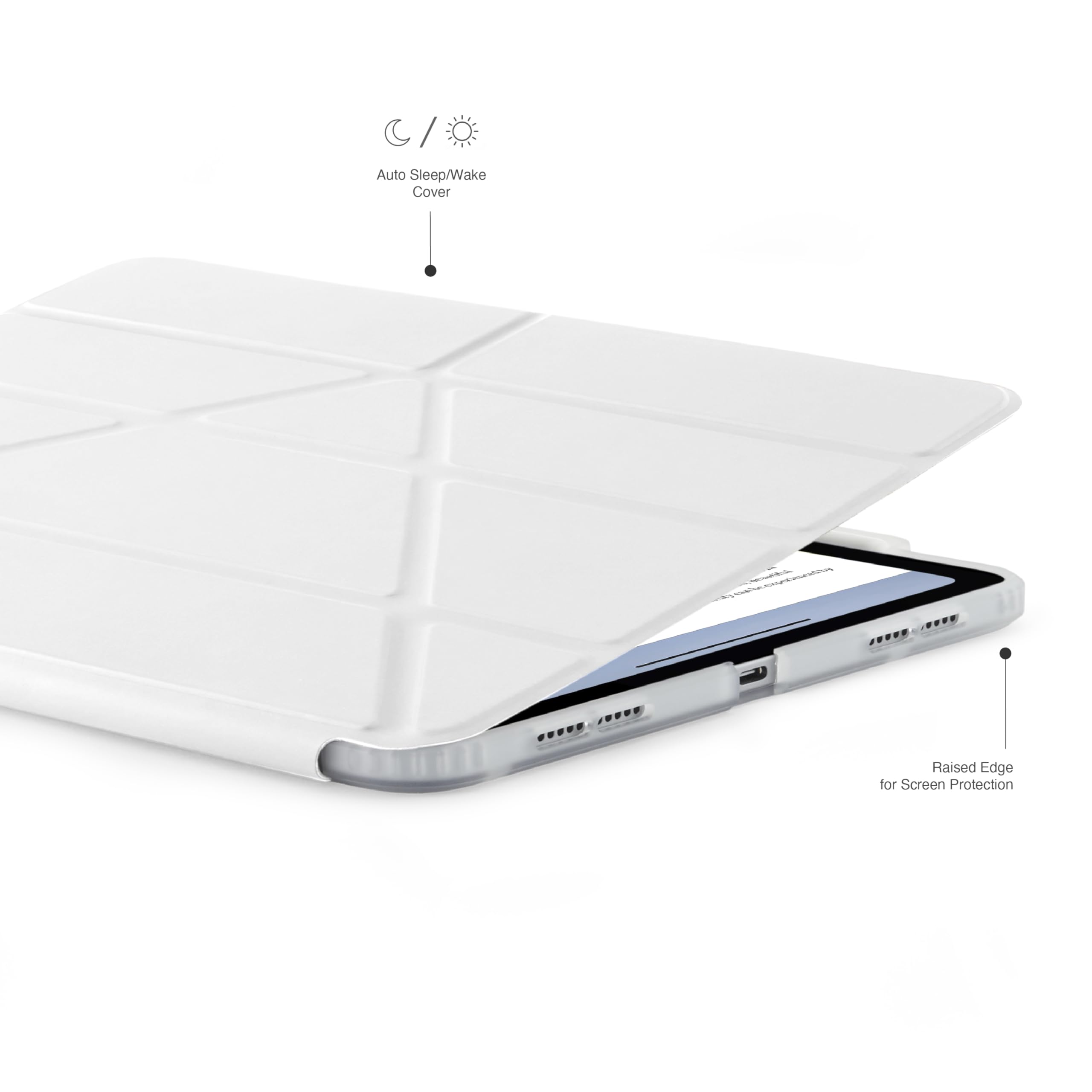 "Pipetto Origami No3 OriginalCase iPad Pro 13"" M4 (2024) White"