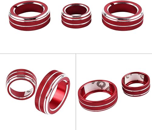 Miniatura 4 de CARFIB Calcomanías de volumen de CA para Chevrolet Chevy EQUINOX LT, accesorios de control de aire, calcomanías de sincronización automática, tapas