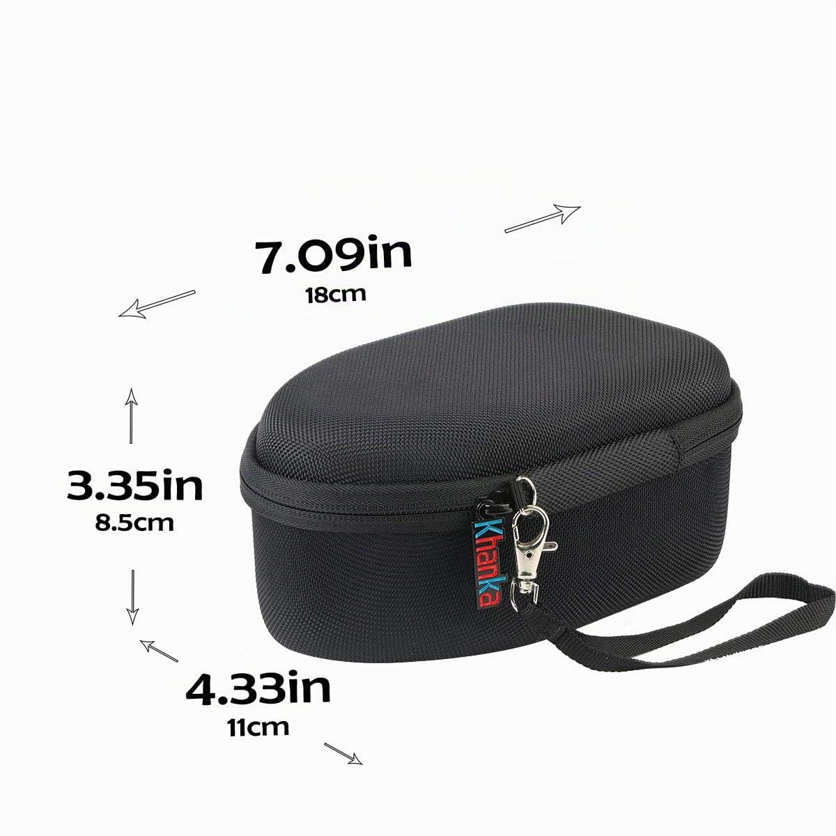 Khanka Duro EVA Viaje Estuche Bolso Funda Case para Prym Mini Plancha a Vapor (Whitout compartment)