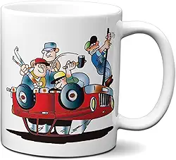 Caneca Engraçada Mecânicos Carro Xícara Personalizada