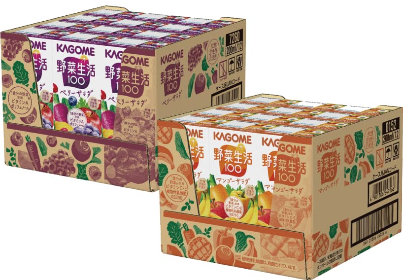 Amazon.co.jp: 【Amazon.co.jp限定】カゴメ 野菜生活100 ベリーサラダ
