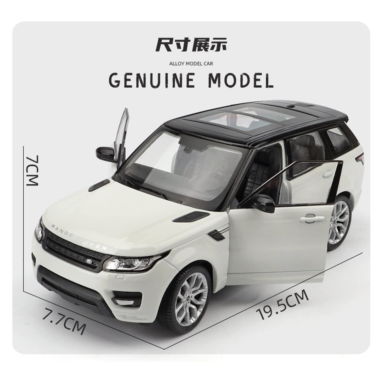 Amazon.co.jp: ミニカー 1:24ランドローバーレンジローバーSUV