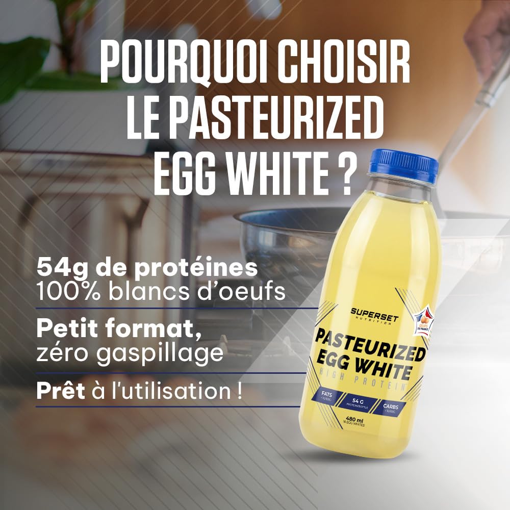 Superset Nutrition Claras De Huevo Pasteurizadas 6x480 Ml 54 g Proteínas Clara Líquida
