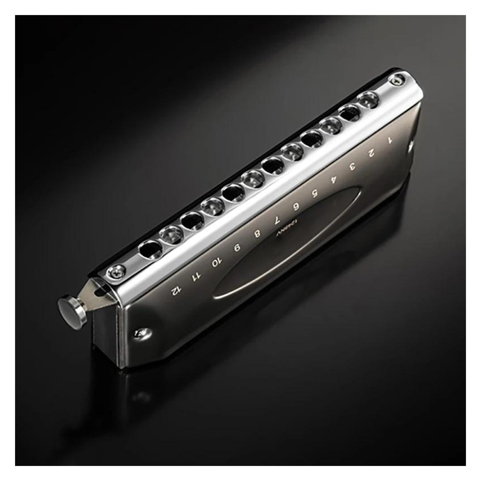 harmonijka 12 otworów harmonijka chromatyczna C Tone profesjonalna harmonijka ustna instrumenty muzyczne początkujący usta harfa instrumenty muzyczne