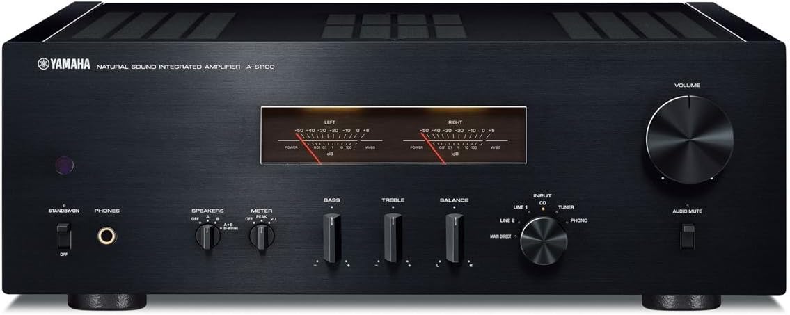 Yamaha A-S1100BL Power Amplifier (Black)