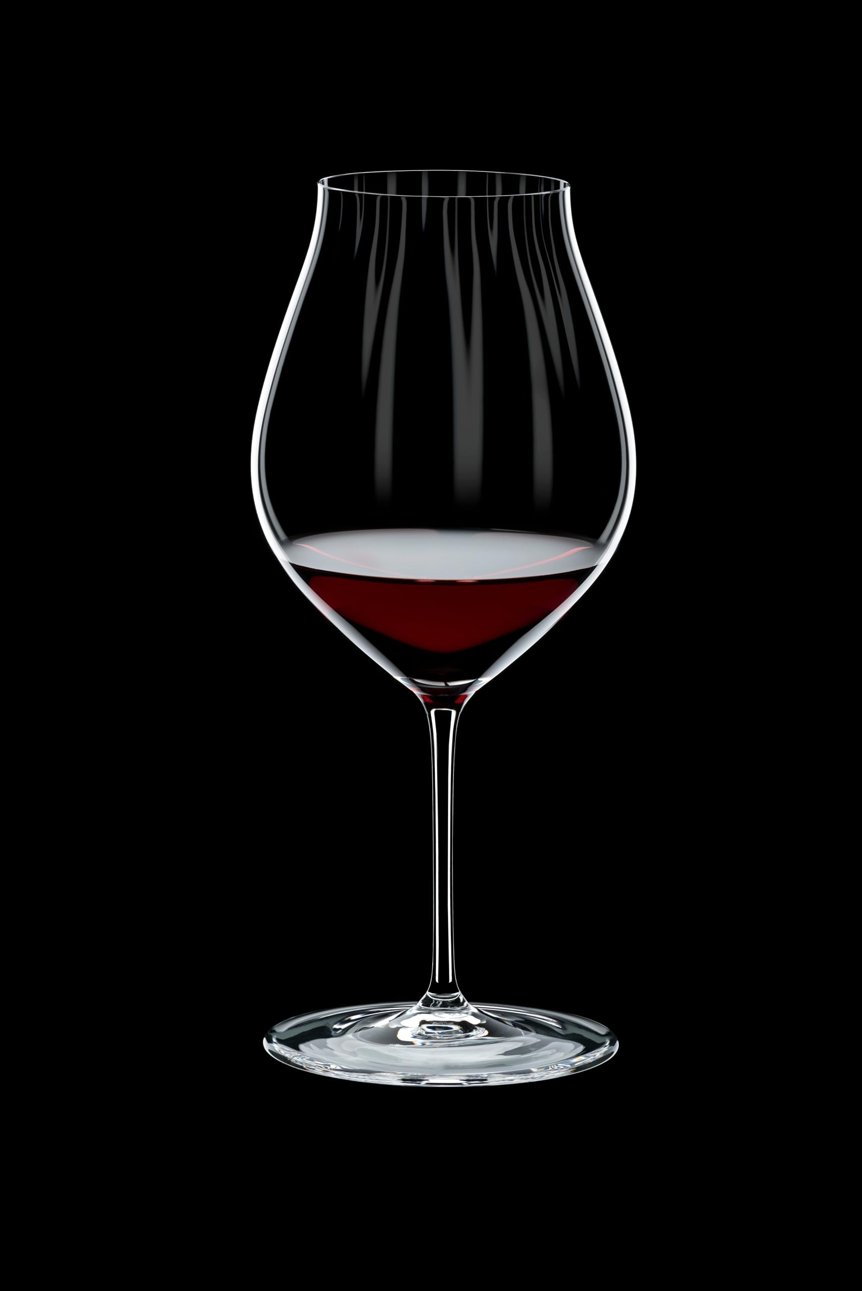 RIEDEL Performance Pinot Calice Vino 83 Cl Set 4 Pz in Vetro Cristallino, Rosso, Nero