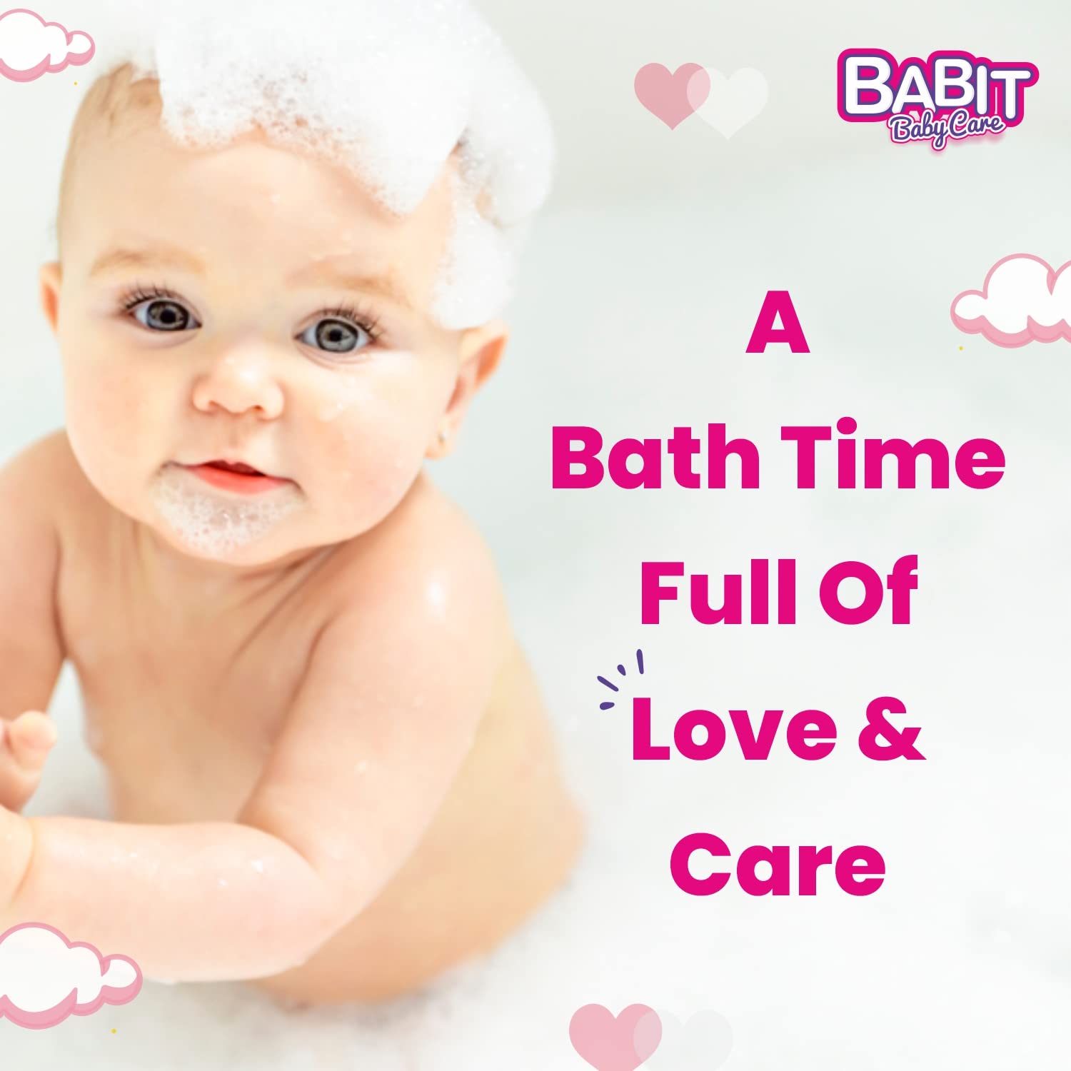 Babit Baby Bathing Soap Pack of 4 (75gm)|Enriched with Goat Milk and Oatmeal | Skin Friendly cleansing bar| with Paraben Free Formula | Baby Skin care Products Combo Babit Baby Bathing Soap Pack of 4 (75gm)|Enriched with Goat Milk and Oatmeal | Skin Friendly cleansing bar| with Paraben Free Formula | Baby Skin care Products Combo