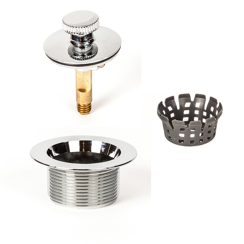 【良品】PF-521 PF WaterWorks Lift Turn (Twist Close) Bathtub/Bath Tub Drain