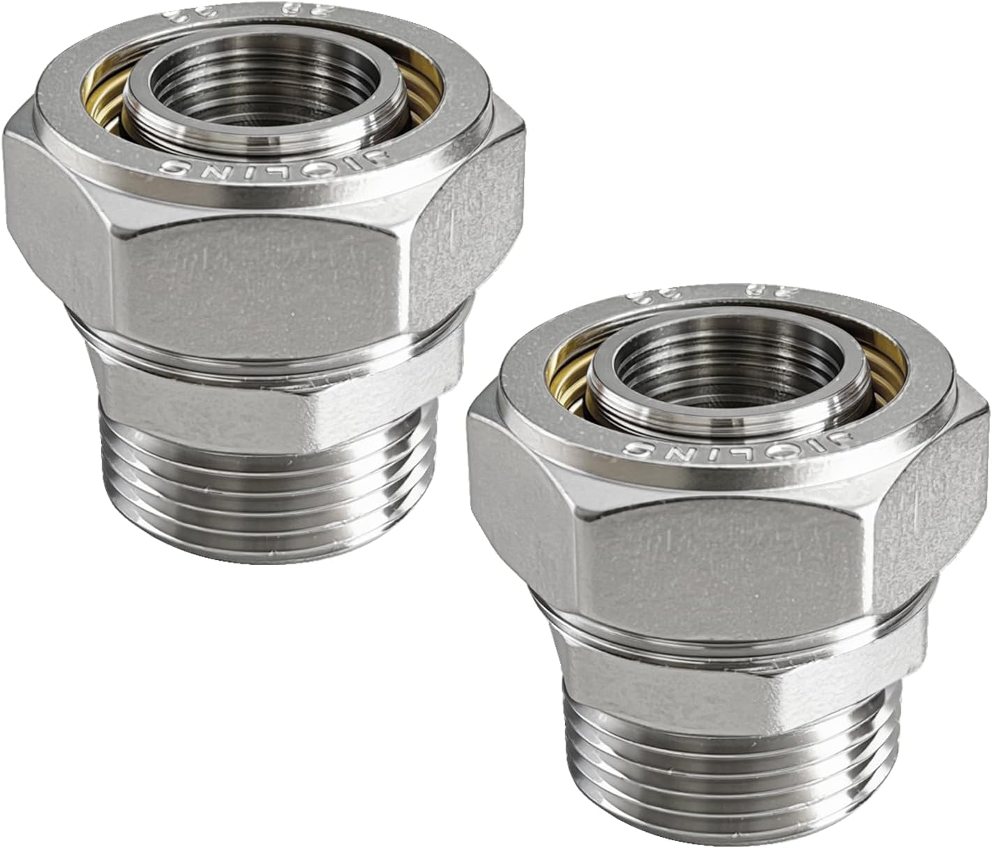 Air line kit Pipe tool parts 1" Inch MaxLINE Piping NPT Adaptor Fitting RapidAir Max Line M8004(Pack of 2)