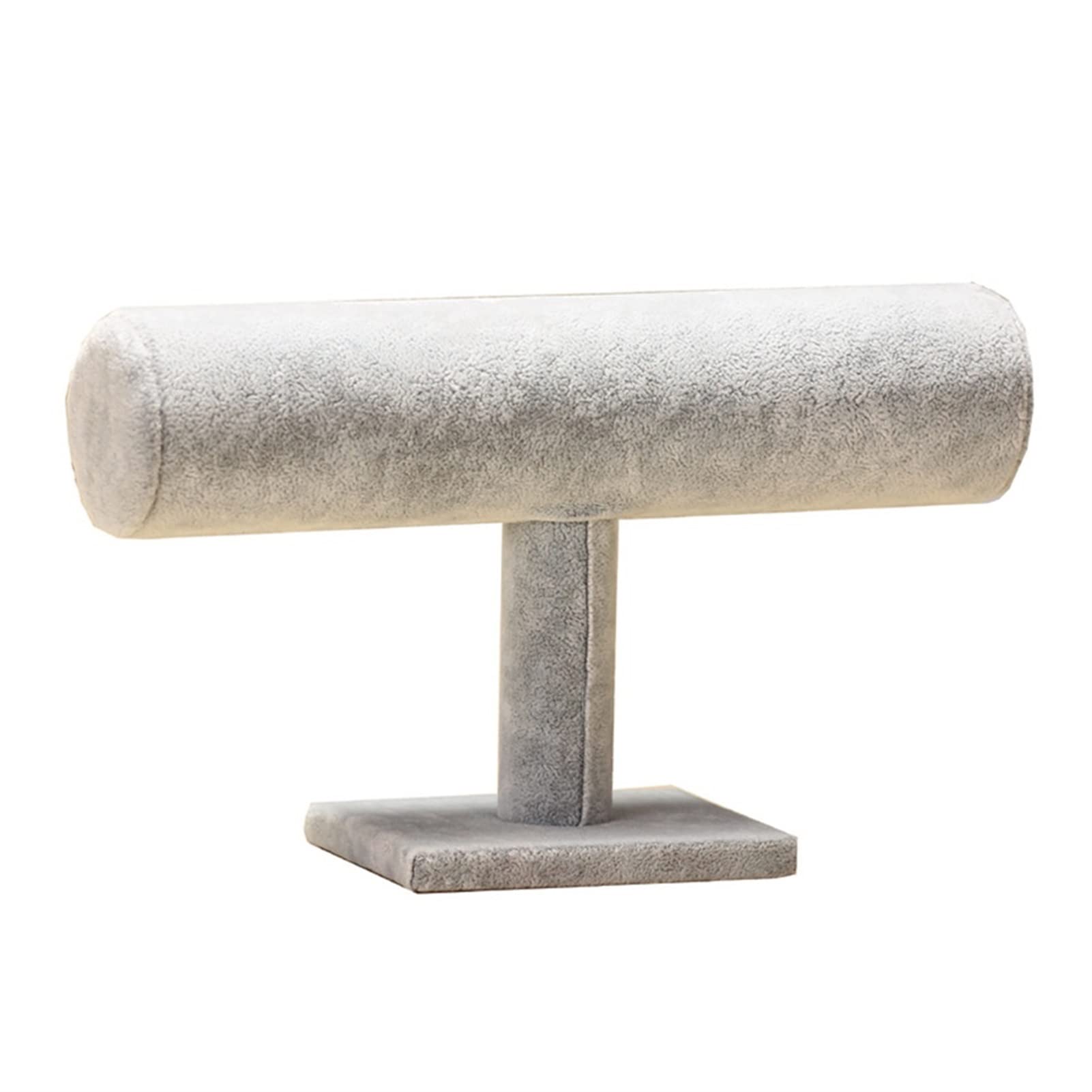 Fluwelen T-bar Sieraden Display Stand Organizer Houder Voor Armbanden Horloges Hoofdbanden