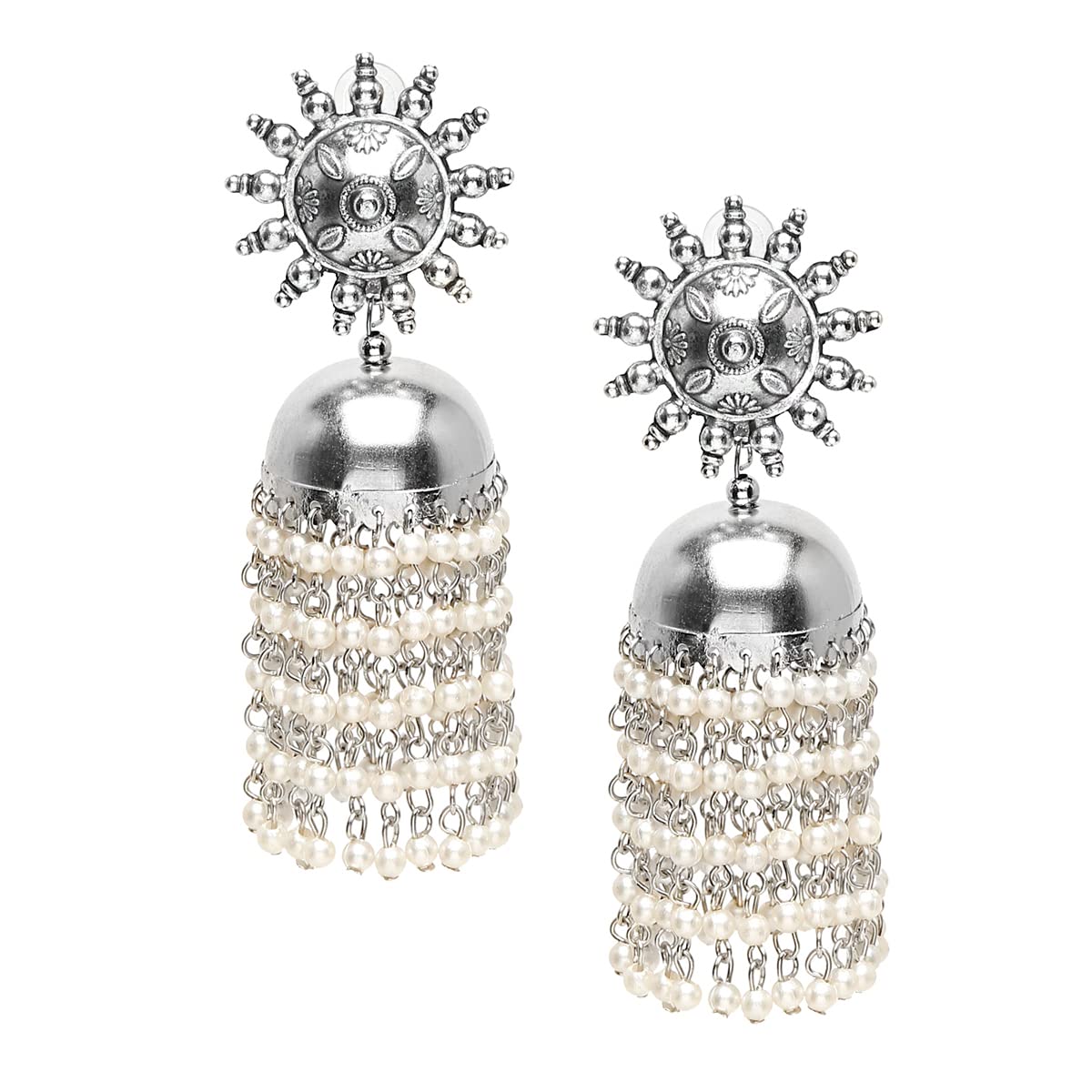 See full amazon price history chart for Yellow Chimes Earrings for Women and Girls Traditional Beads Drop Silver Oxidised Jhumka|German Silver Jhumki Earrings|Birthday Gift For girls and women Anniversary Gift for Wife Yellow Chimes Earrings for Women and Girls Traditional Beads Drop Silver Oxidised Jhumka|German Silver Jhumki Earrings|Birthday Gift For girls and women Anniversary Gift for Wife (B0BDZQ6N5J) Amazon Price History, Amazon Price Tracker