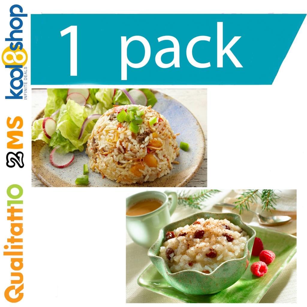 QUALITATT 10 - Arroz Rico Variety Heavy Duty Plastic Bags (1 Pack of 20 lbs each, of Medium Grain Rice)