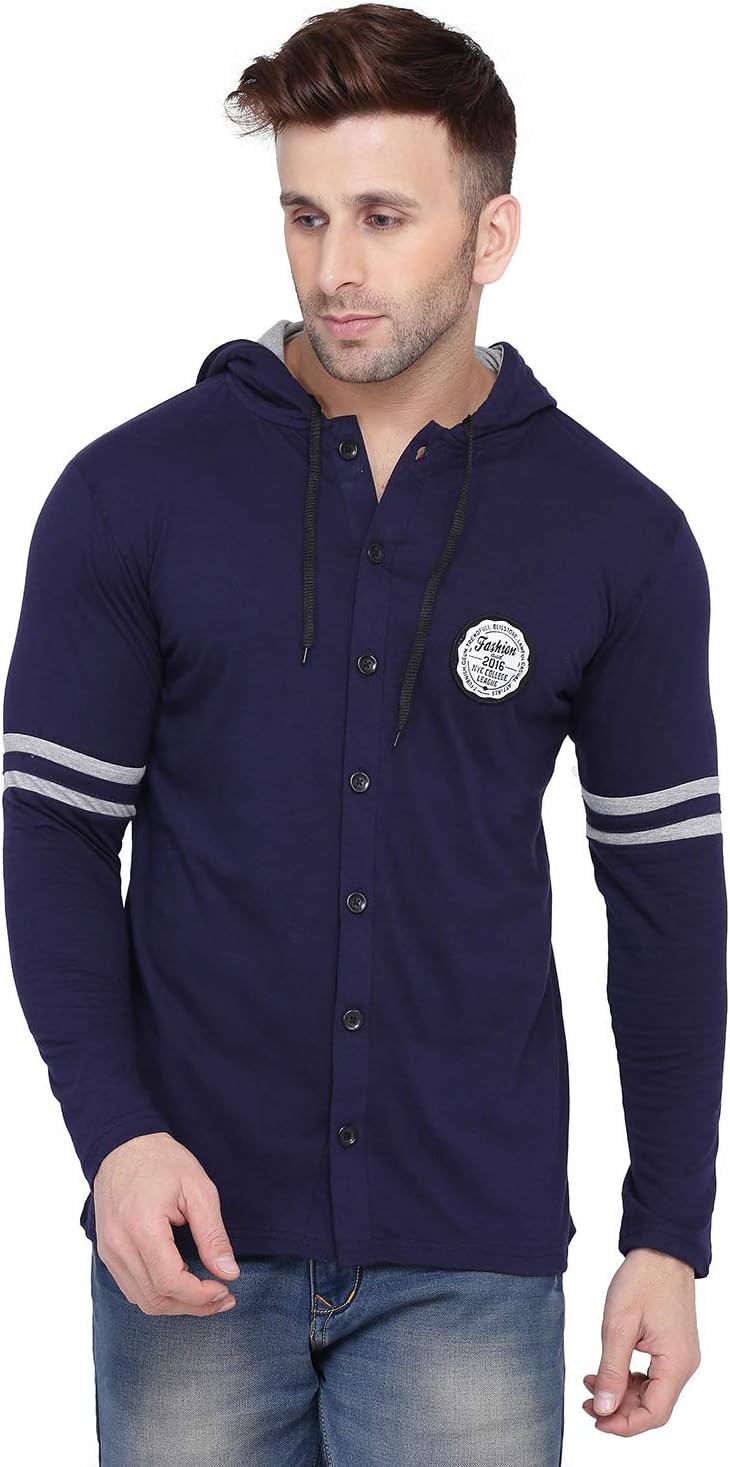 GeumHooded Neck Tshirt