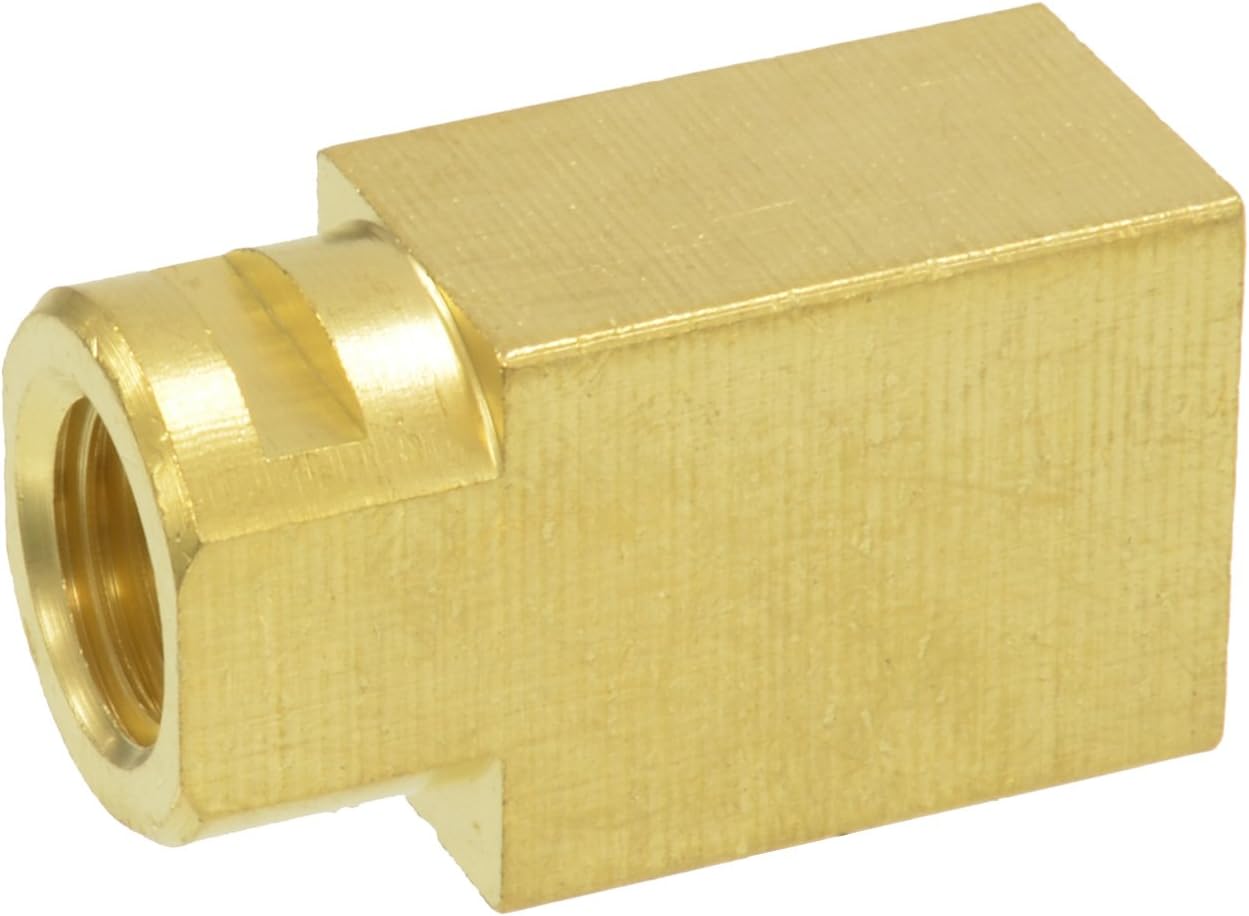 1965-1982 Corvette Left Rear Brake Line Block 1/4"