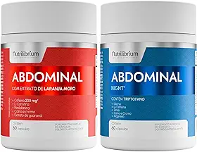 Suplementos Kit Abdominal Dia & Noite 120 Cápsulas Nutrilibrium