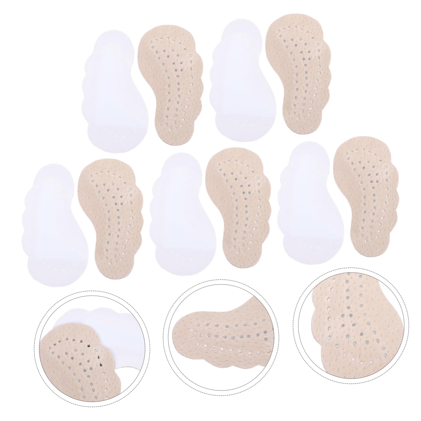 MAGICLULU 5er-set Zehenstütze Halbsohle Für High Heels – Schuheinlagen Bequem Elastisch Für Männer Und Frauen 5 Paar X 5