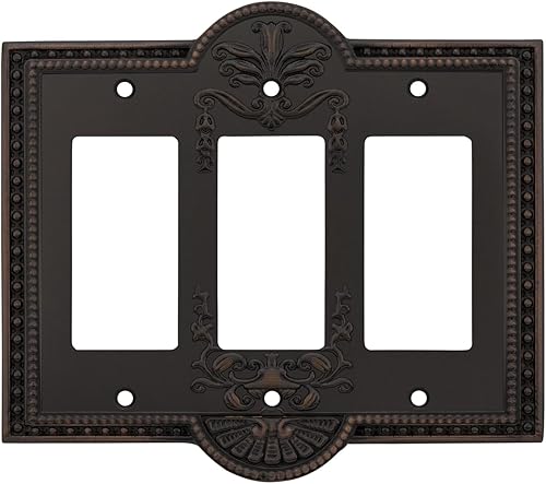 Nostalgic Warehouse Placa de cubierta para interruptor de luz Meadows