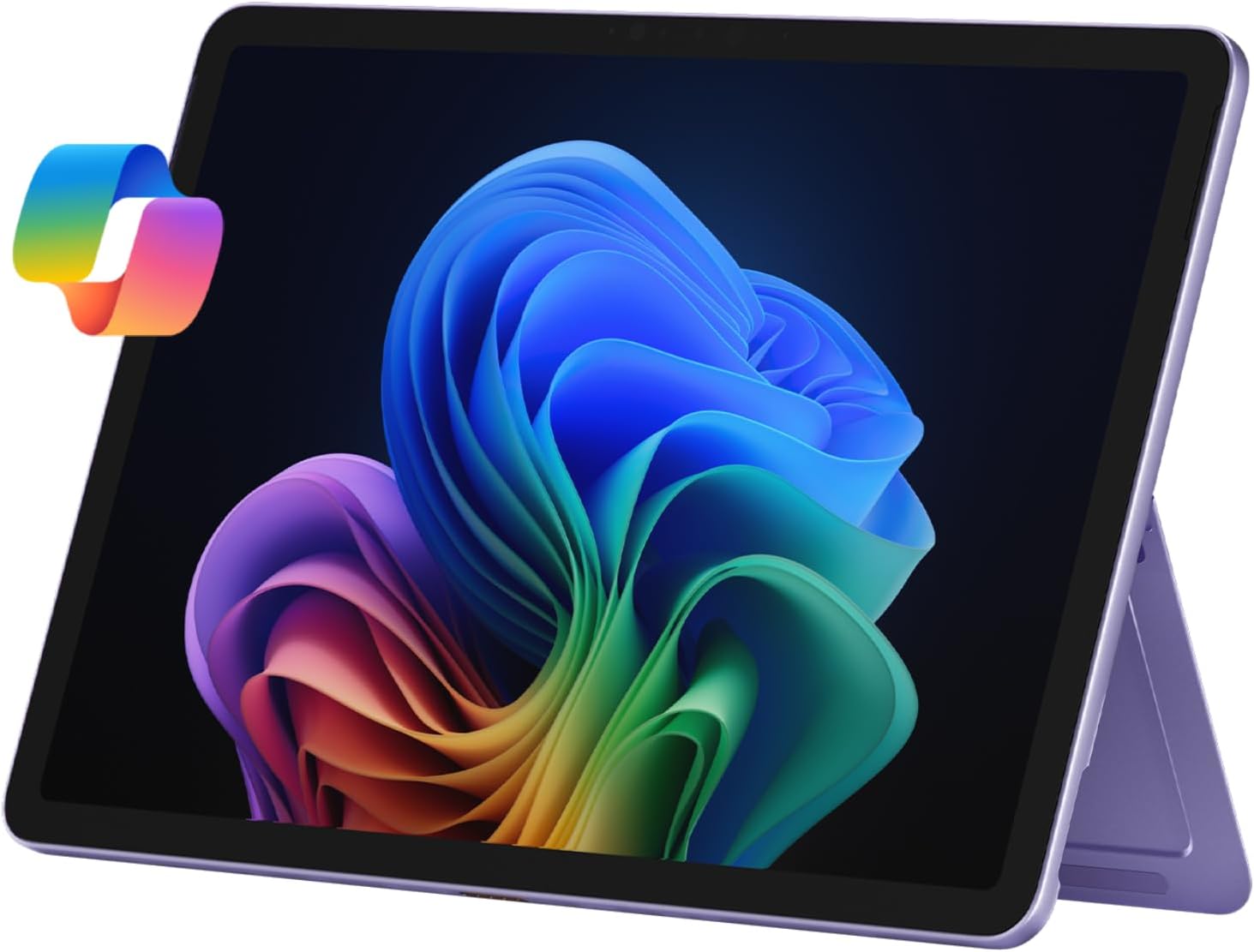 Surface Pro 2-in-1 Laptop/Tablet (2025), Windows 11 Copilot+ PC, 12" Touchscreen Display, Snapdragon X Plus (8 Core), 16GB RAM, 512GB Storage, Violet