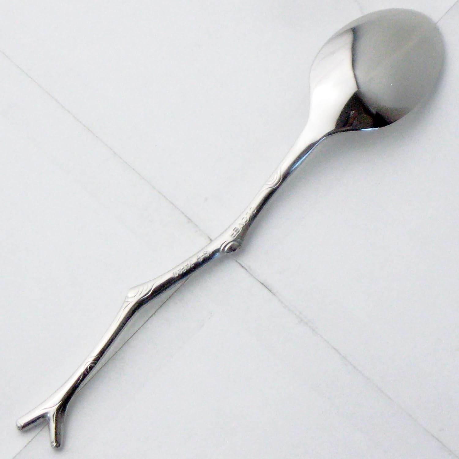 Nagao Twig Coffee Spoon, 4.7 inches (12.0 cm), 5 Bottles + 1 Bottle, 18-8 Stainless Steel, Made in Japan