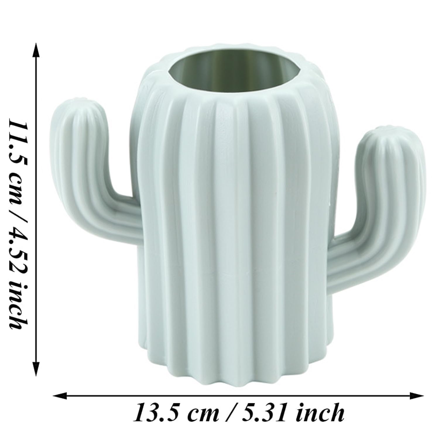 2 Pieces Pen Pencil Pot Holder, Stationery Storage Pen Container, Makeup Brush Holder - Image 2