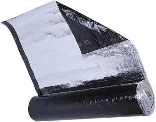 Miniatura 1 de Fieltro autoadhesivo para techos, cinta de reparación de tejas de techo de asfalto, rollo protector de techo, cinta intermitente para techos,