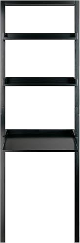 Miniatura 3 de Ergode Bellamy - Escritorio inclinado con 2 estantes, color negro