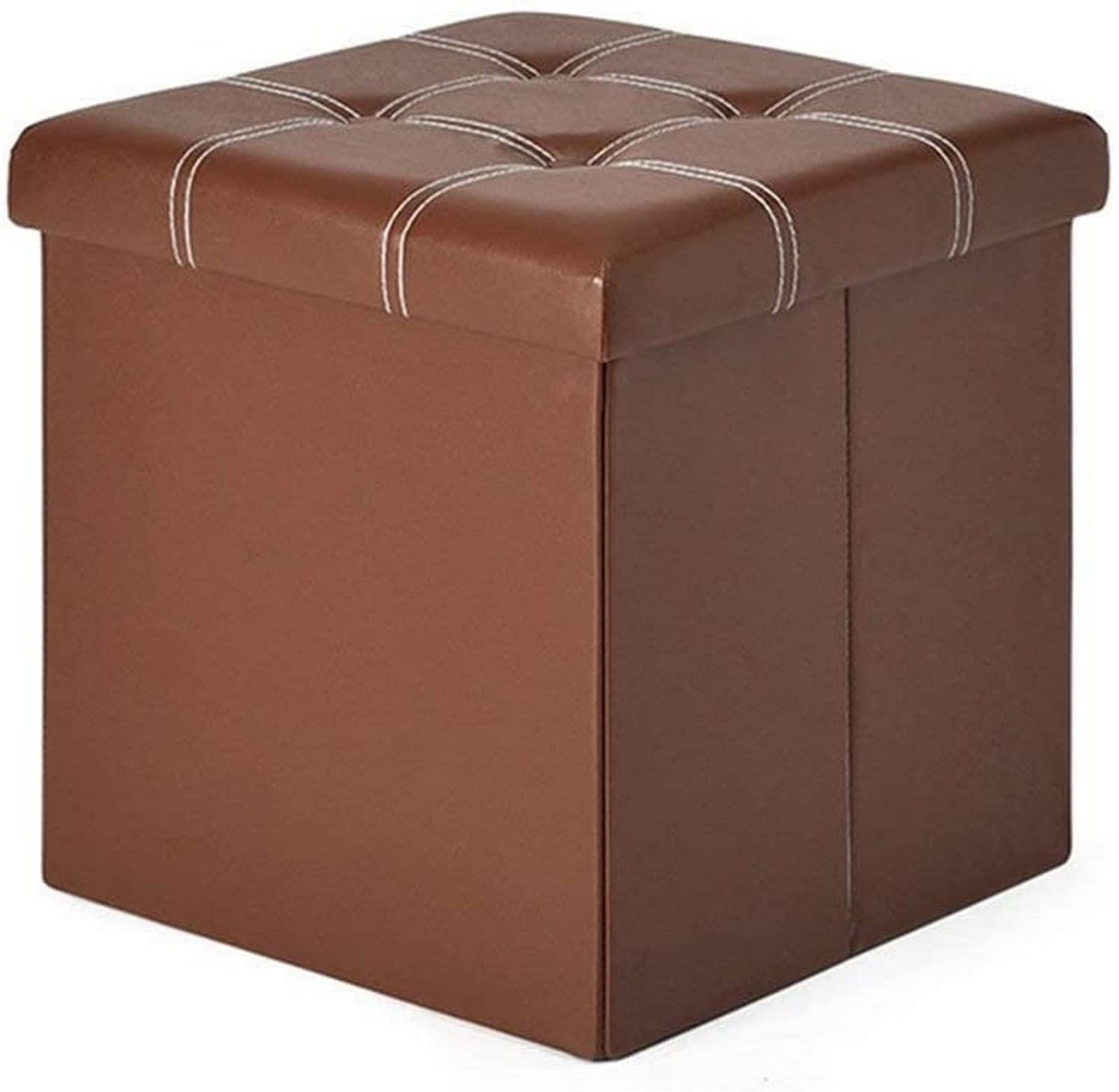 Repose-Pieds Pliable marron pour sublimer le confort de votre salon