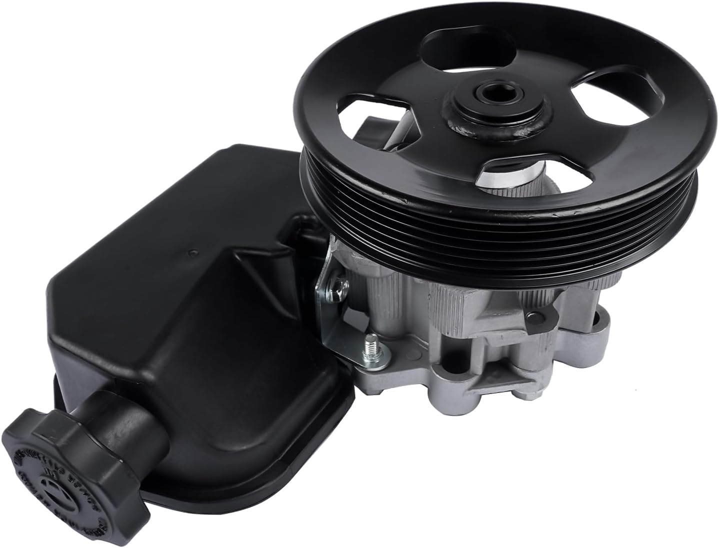 20-2205 52089339AD Power Steering Pump w/Pulley & Reservoir Replacement for Jeep Grand Cherokee Commander 3.7L 4.7L 2008 2009 2010