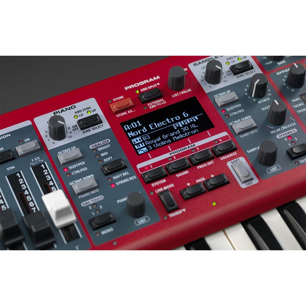 Amazon.com: Nord Electro 6D 73 Stage Piano, 73-Note Semi-Weighted 