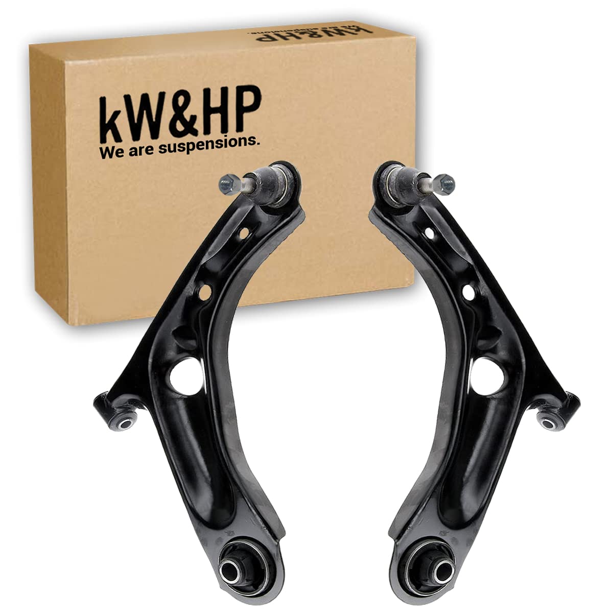 KIT 2PZ COPPIA BRACCI BRACCETTI ANTERIORI DESTRO E SINISTRO DX/SX COMPATIBILE CON AYGO, C1