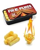 Fire Plugs Fire Starters - Windproof Fire Starter for Campfires Long Brun Time - Fire Starters for Fireplace,Chimney,BBQ Grill,Camping Fire,Wood Stove - Emergency Survival Tools 24pcs