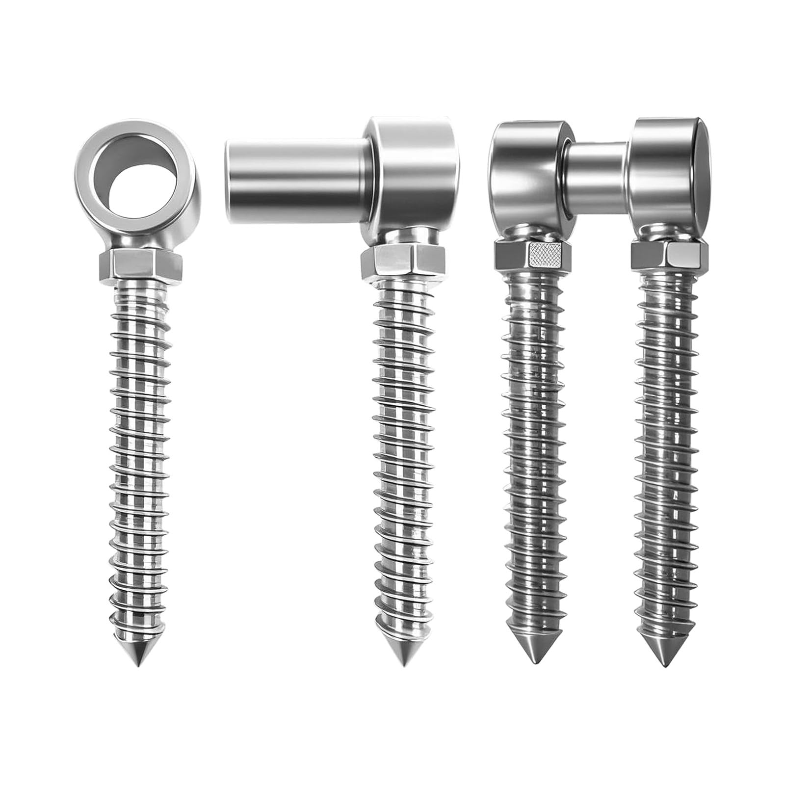 Fentency Multicolor Anti-Theft Invisible Farm Hinges Heavy-Duty Stainless Steel For Secure Livestock Barrier Entry Rusts Resistant Livestock Fence Hinges