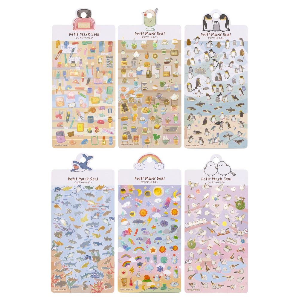 専用出品 Amazon.co.jp: PM プチマークシール クリアシールそざい【ペンギン