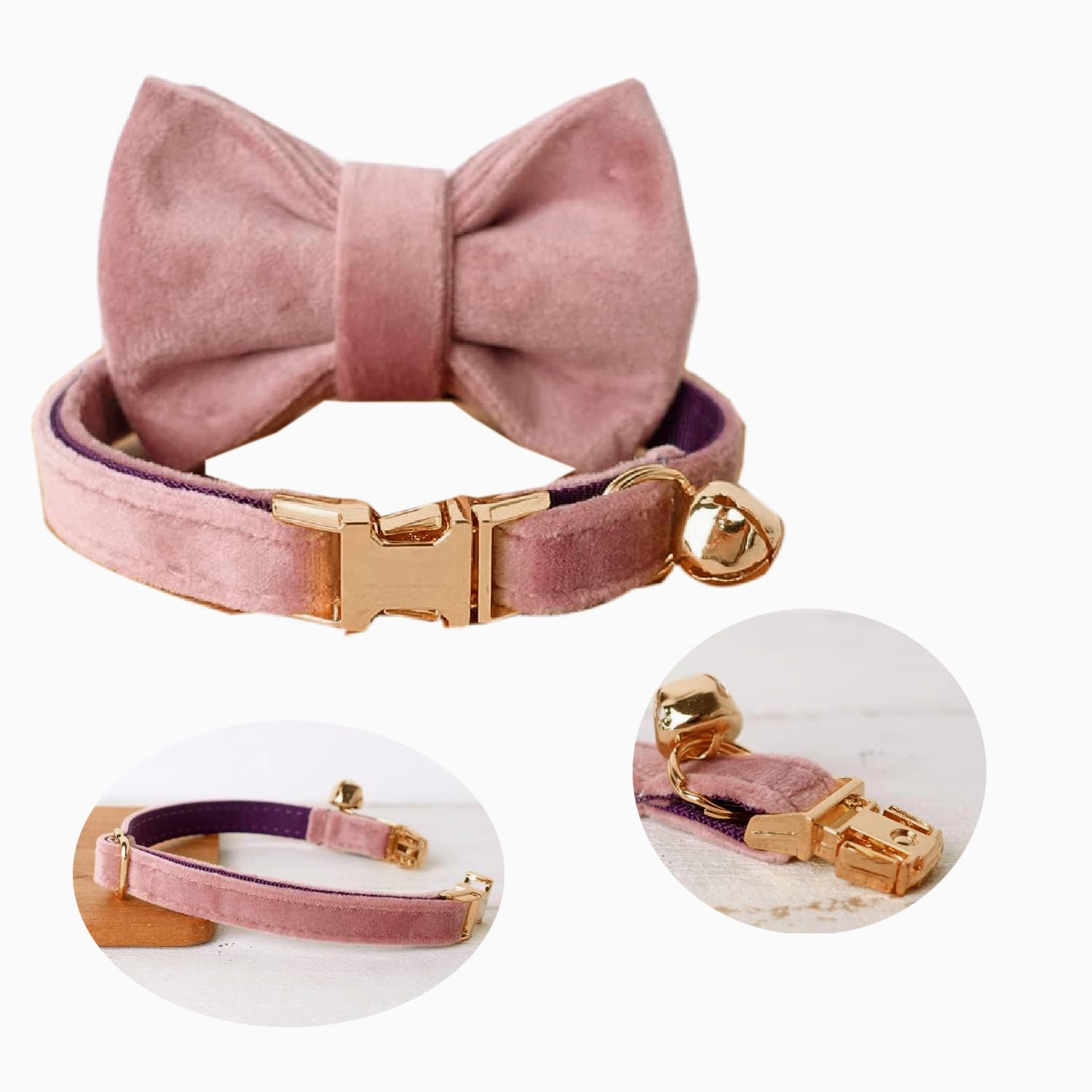 Collare Gatto Con Campanella Collare Per Gatto Personalizzato Con - Foto 7