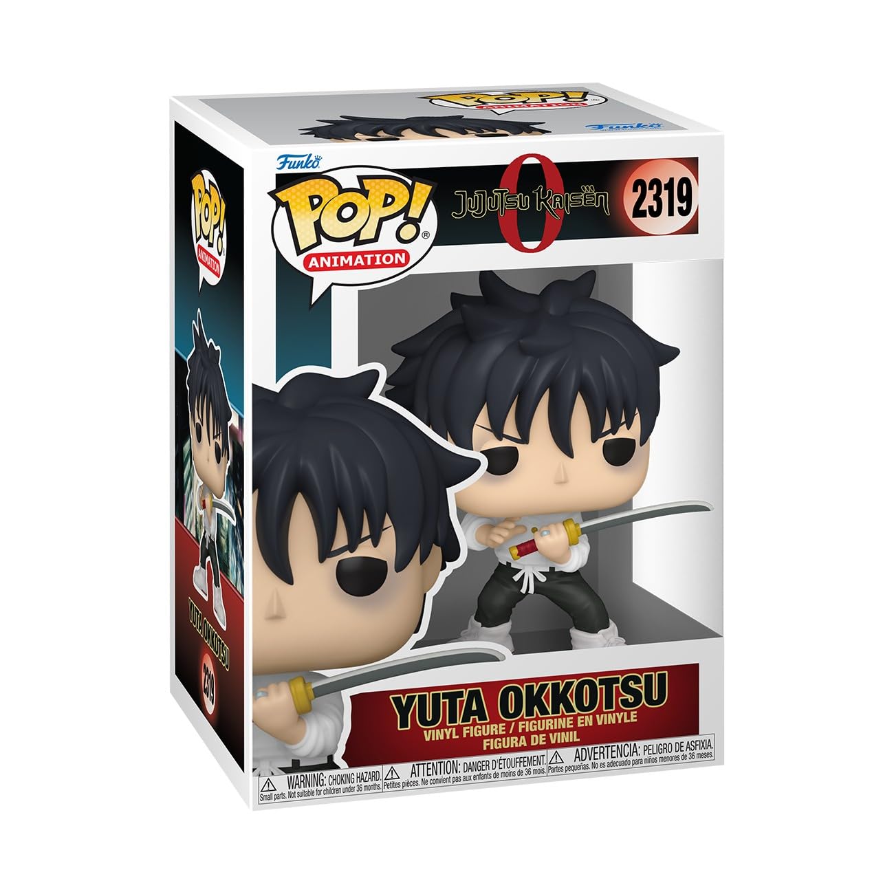 Funko Pop! Animation: Jujutsu Kaisen Season 0 - Yuta Okkotsu - Collectable Vinyl Figure - Gift Idea - Official Merchandise - Toys for Kids & Adults -