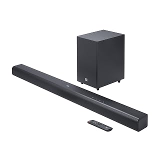 JBL Newly Launched Cinema SB560, Dolby Audio Soundbar with Wireless Subwoofer for Extra Deep Bass, 3.1 Channel, Center Channel for Superior Voice Clarity, HDMI eARC, Bluetooth Connectivity