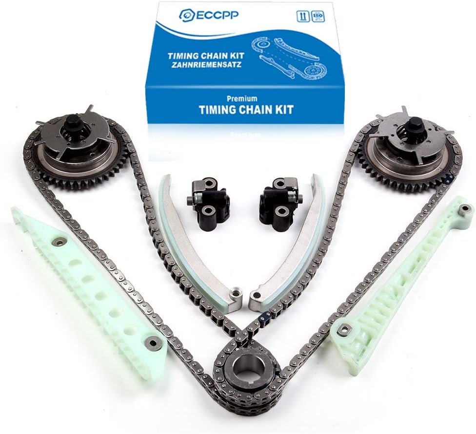Timing Chain Kit With VVTPhaser,ECCPP Automotive Replacement Timing