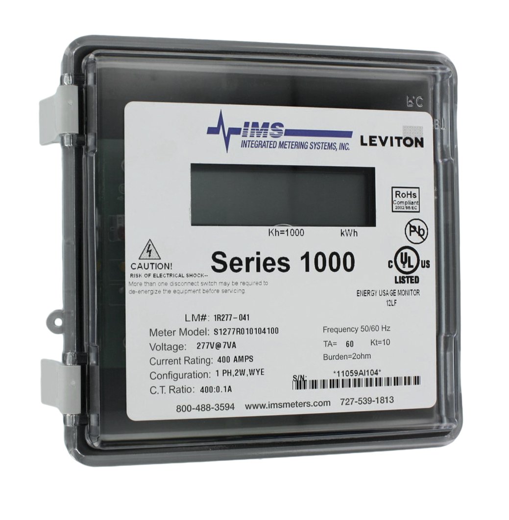 Boîtier Leviton 1r277-41 étanche avec transformateur 400A pour un suivi électrique de haute précision
